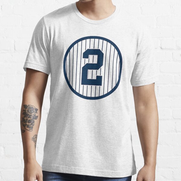 Derek Jeter The Captain T-Shirt Mens Large Short Sleeve MLB Baseball Shirt  Black