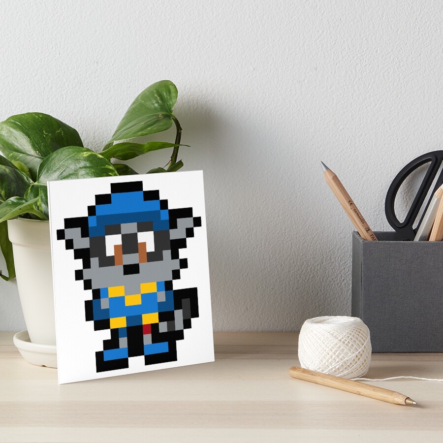 Sly Cooper Wood Print by White Ian - Pixels