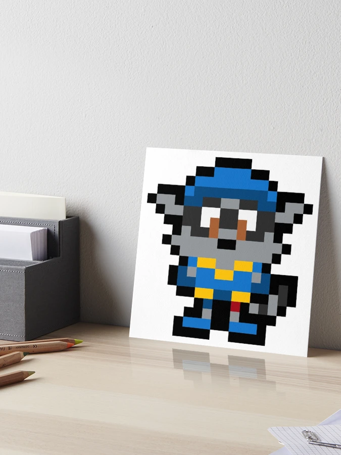 Sly Cooper Wood Print by White Ian - Pixels