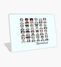 Benedict Cumberbatch Faces Laptop Skin