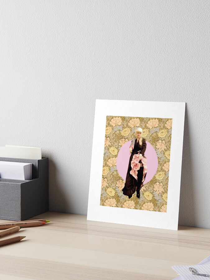 Thumbnail 1 of 2, Art Board Print, Victorian Pin-up designed and sold by jdempsey.