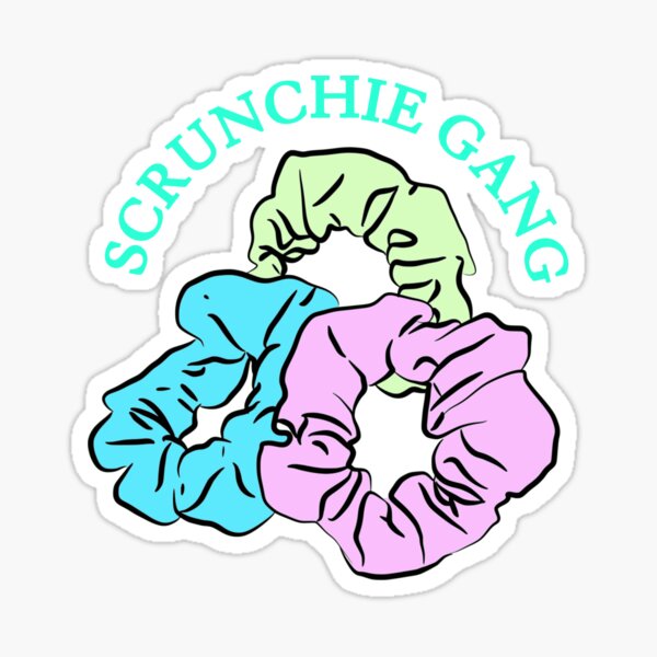 Scrunchie Baddie Stickers Redbubble - roblox scrunchie