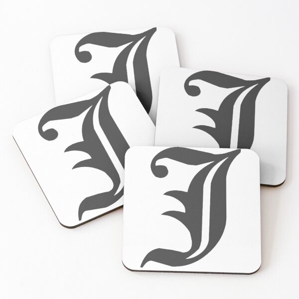 Item preview, J - Old English Lettering - J designed and sold by VintageTeesNow.