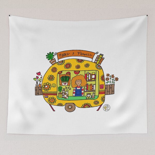 Item preview, Flower Power Caravan! designed and sold by mellowdays.
