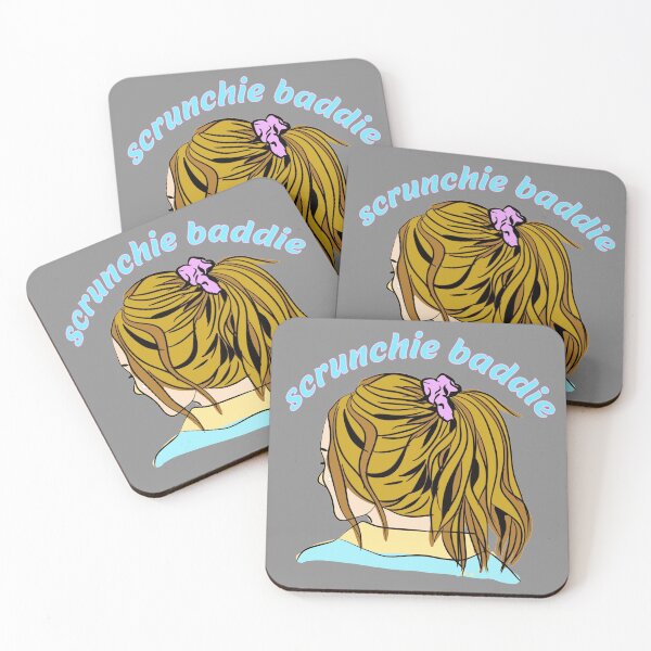 Item preview, SCRUNCHIE BADDIE Sticker designed and sold by aydapadi.