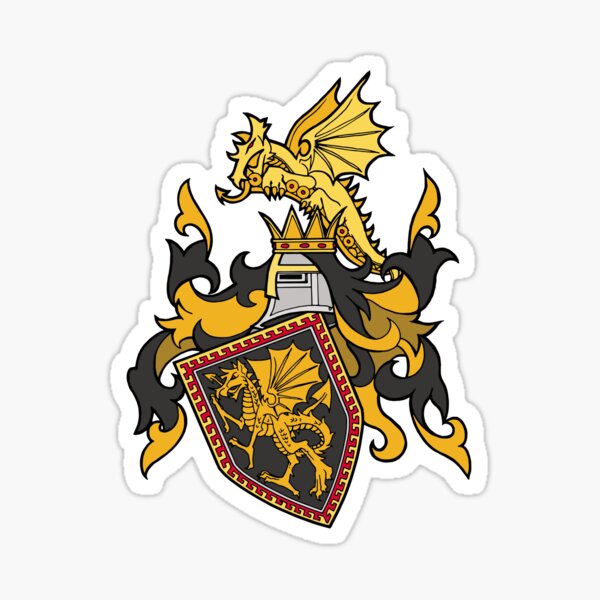 Dark Ages Clan Shield: Tzimisce Sticker