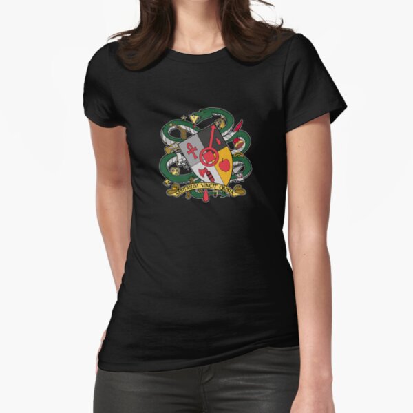 Dark Ages Clan Shield: Tremere Fitted T-Shirt