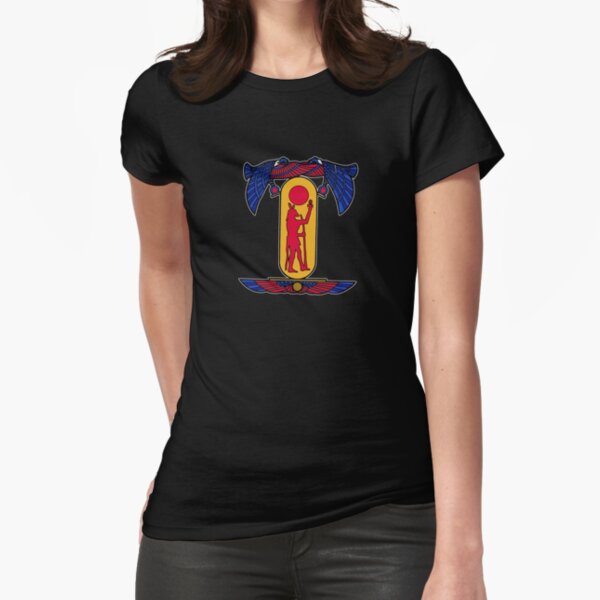 Dark Ages Clan Shield: Followers of Set Fitted T-Shirt