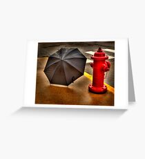 Wet and Wetter Greeting Card