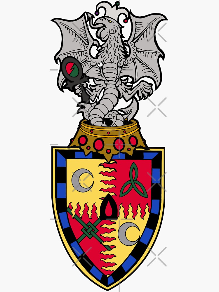 Dark Ages Clan Shield: Malkavian by TheOnyxPath