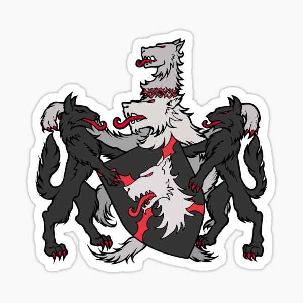 Dark Ages Clan Shield: Gangrel Sticker