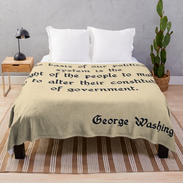 Item preview, George Washington Quote designed and sold by AM FineArtPrints.