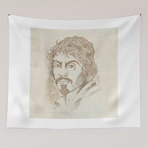 Item preview, Hand drawn vector portrait.Caravaggio designed and sold by Doomko.
