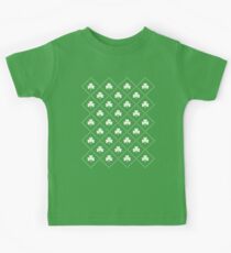 Shamrock auf! - Smaragd Kinder T-Shirt