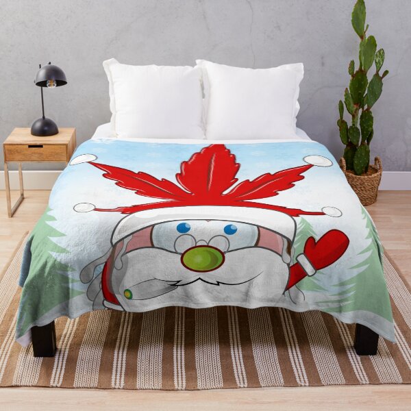 Item preview, santa cluas whit marijuana hat over snoflacks background designed and sold by Doomko.
