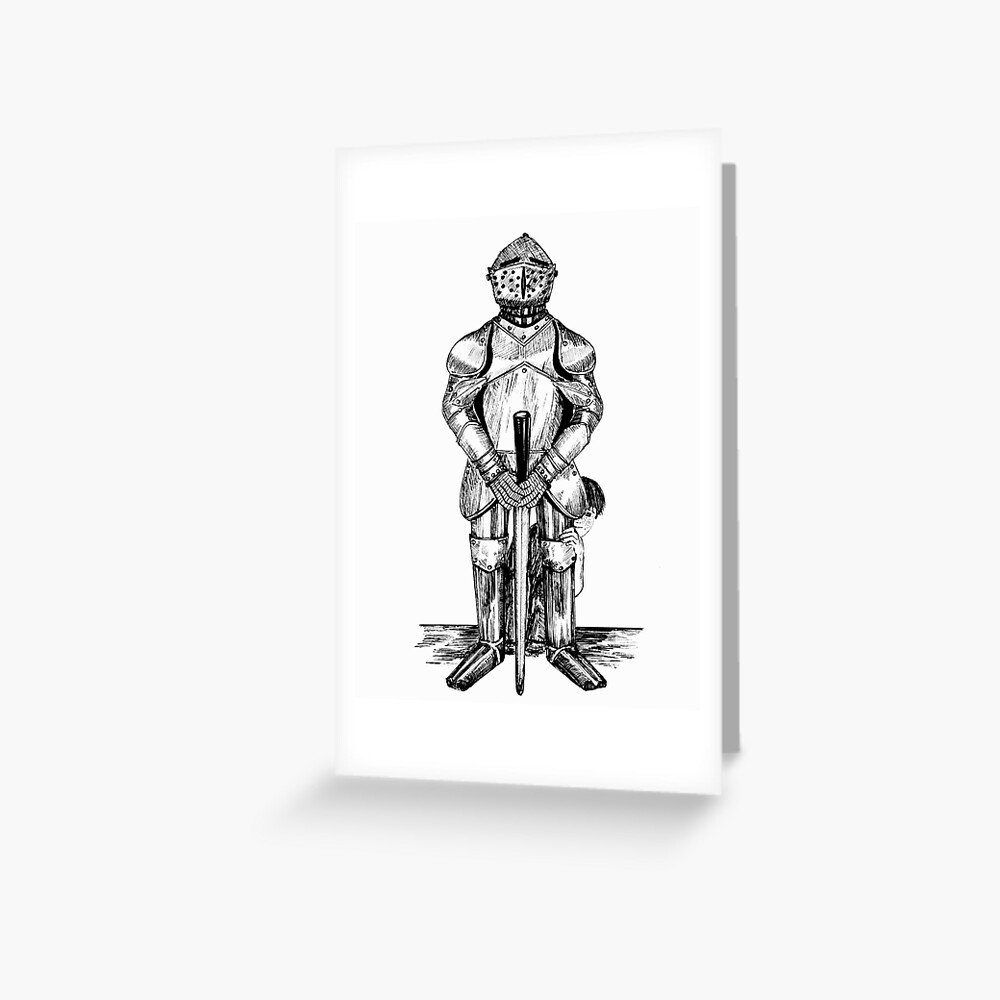 Safe Hiding Place Greeting Card (Blank) Greeting Card