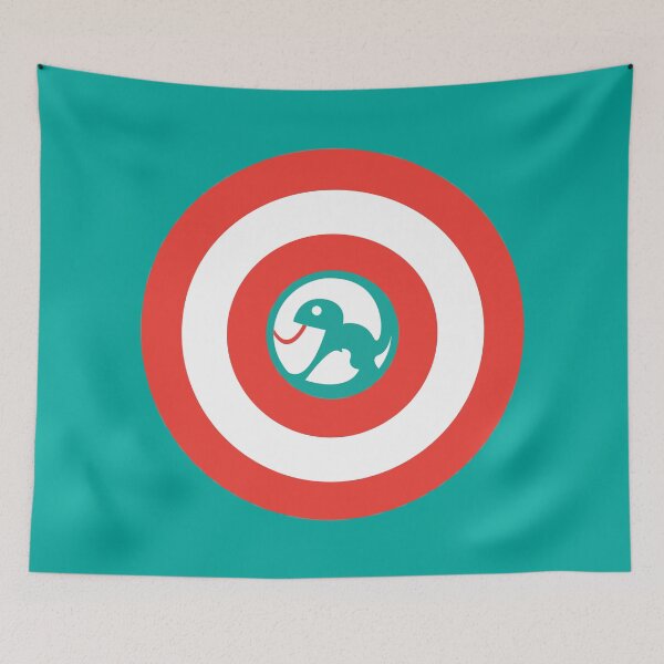 Item preview, Captain A-lizard-ca SHIELD (no text) designed and sold by stringerthings.