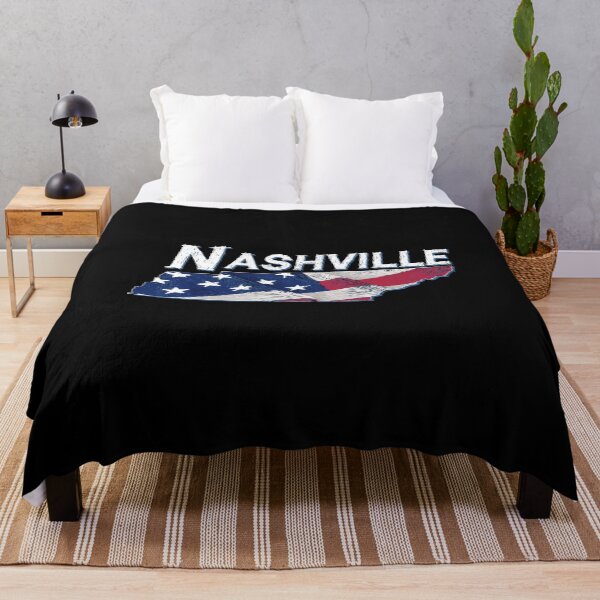 Item preview, Nashville US American Waving Flag designed and sold by alenaz.