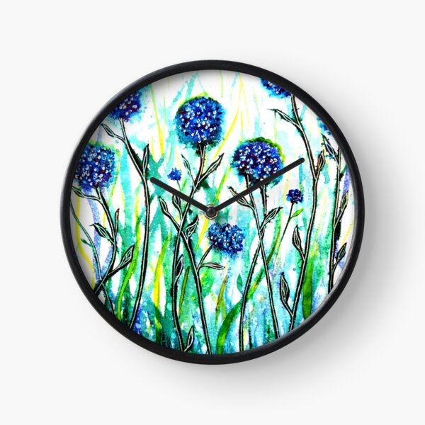 Blooms for You Clock