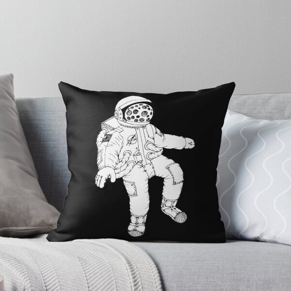 Item preview, Lost In Space Astronaut Sci fi drawing Hand Drawn Sketch designed and sold by LD ART.