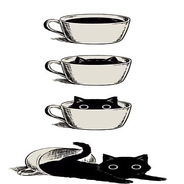 Artwork thumbnail, Coffee or Cats? by SerpentSkyArts