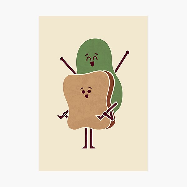 Item preview, Avo On Toast designed and sold by HandsOffMyDinosaur.