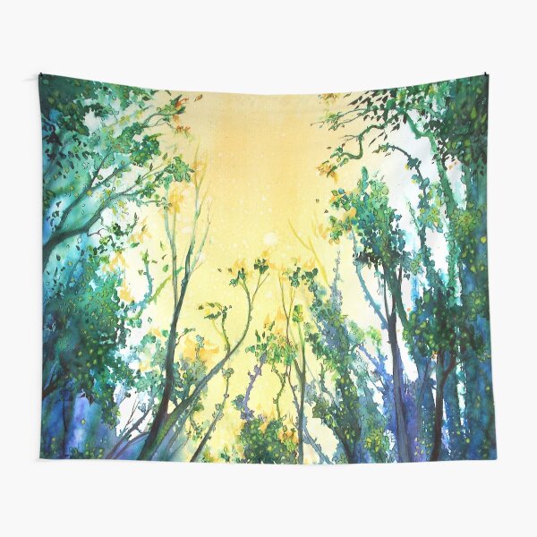 Forest Light Tapestry