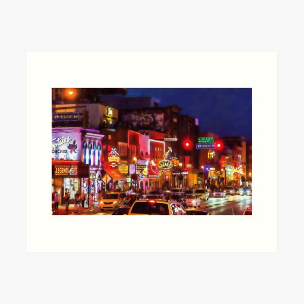 Aperçu de l'œuvre Nashville, Tennessee créée et vendue par AM FineArtPrints.