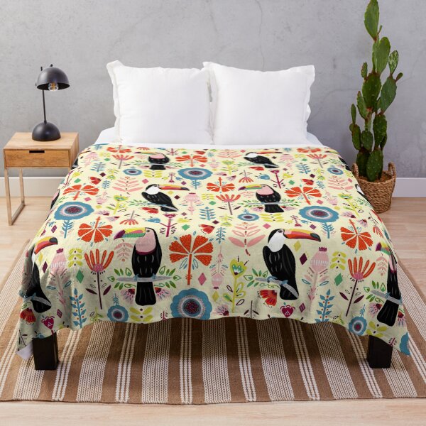 Item preview, Colorful Toucans On Cream designed and sold by TigaTiga.