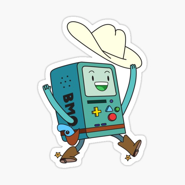 Artikel-Vorschau von BMO Cowboy, designt und verkauft von plushism.