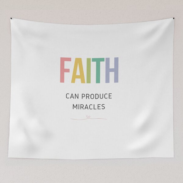 Item preview, Faith Can Produce Miracles designed and sold by 4wordsmovement.