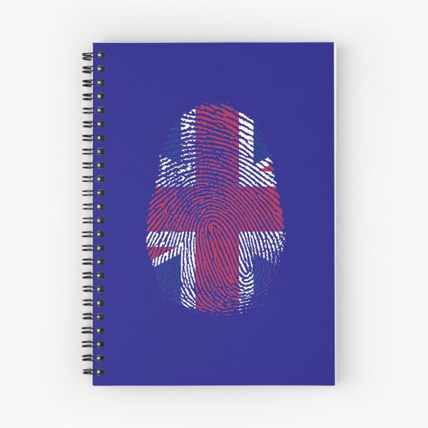 Item preview, Union Jack British Fingerprint design designed and sold by GetItGiftIt.