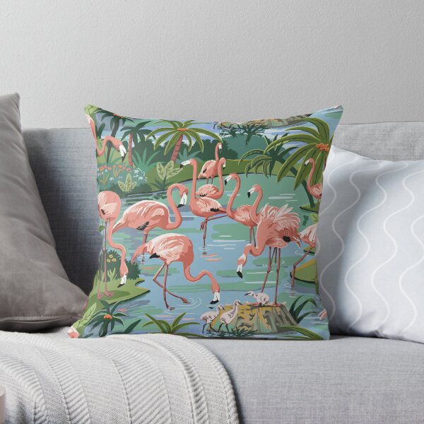 Funny Flamingo Sofa Throw Pillow Cushion Covers – Tiptophomedecor