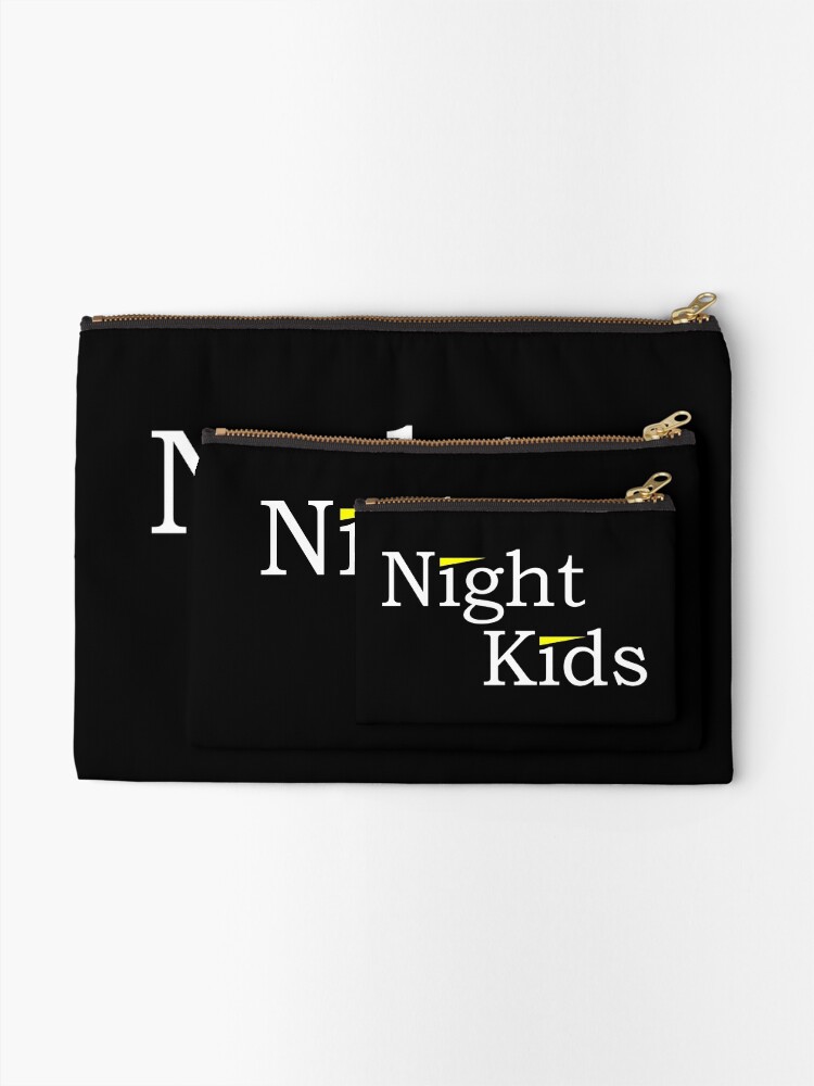 Alternate view of Initial D - Night Kids Logo Zipper Pouch