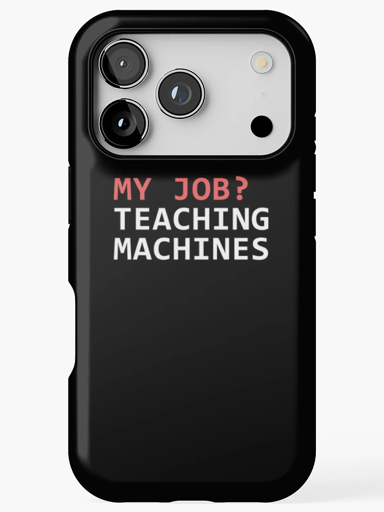 Thumbnail 1 of 4, iPhone Case, Machine Learning, Data Science, Job, Engineer, Math Print designed and sold by noirty.