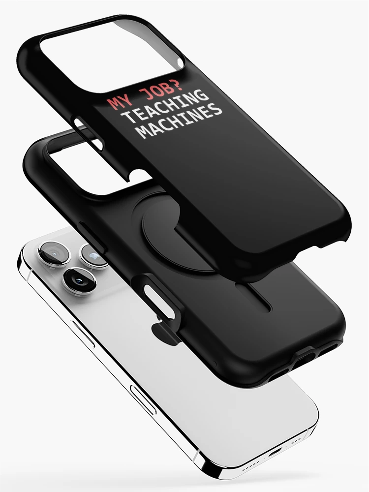 Thumbnail 2 of 4, iPhone Case, Machine Learning, Data Science, Job, Engineer, Math Print designed and sold by noirty.