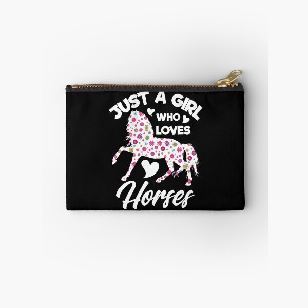 Item preview, Just A Girl Who Loves Horses Horse Lover Girls & Teens designed and sold by BornDesign.