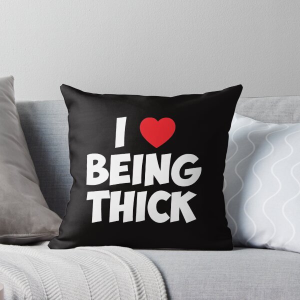 Item preview, I Love Like Heart Being Thick Chunky Plus Sized Fluffy Shirt designed and sold by shoutoutshirtco.