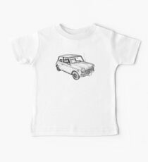 Mini Cooper Illustration Baby Tee