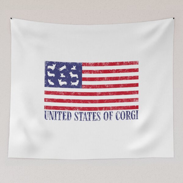Item preview, United Stated Of Corgi, Distressed Graphic designed and sold by MaplewoodMerch.