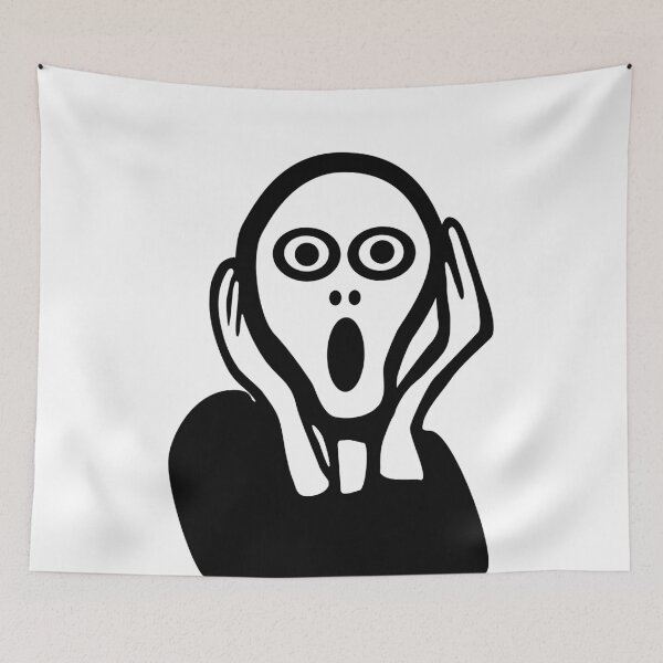 Item preview, The Scream designed and sold by claudiasartwork.