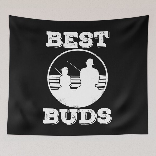 Item preview, Best Buds (Fishing Buds) designed and sold by Bendthetrend.