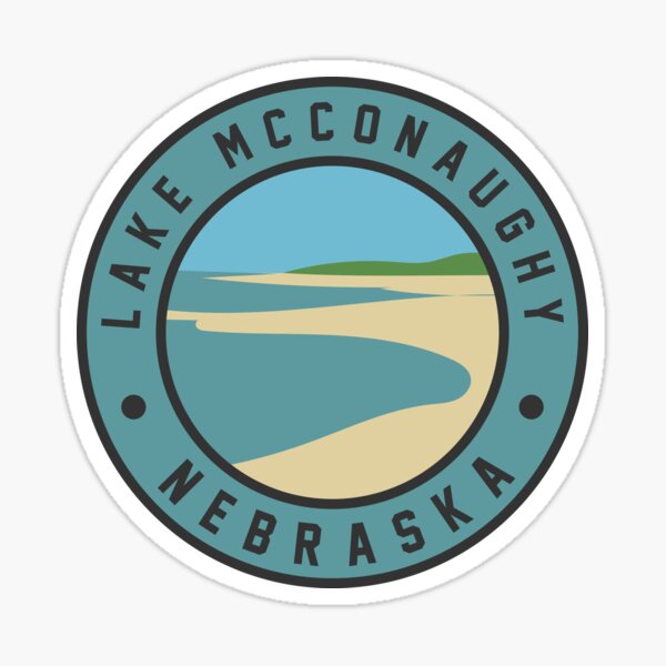 Lake McConaughy Nebraska Sticker