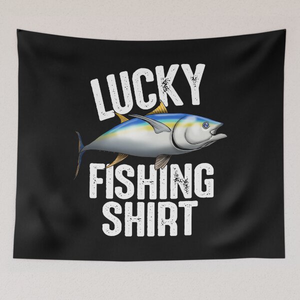 Item preview, Lucky Yellow-fin Fishing Shirt designed and sold by Bendthetrend.