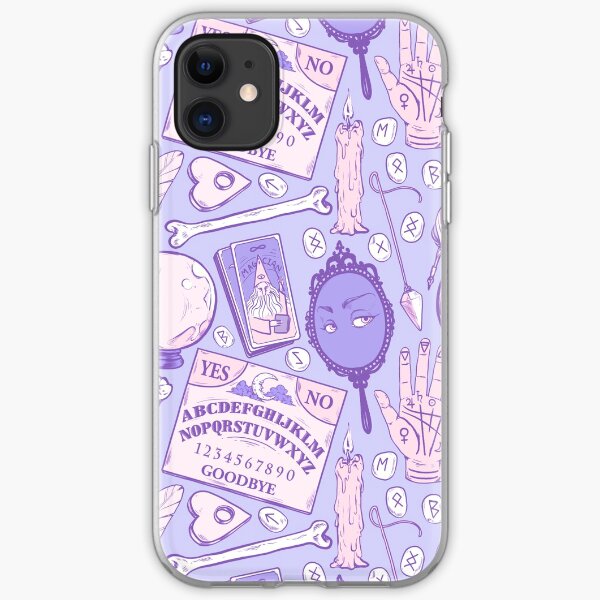 Divination in Pastel Purple iPhone Soft Case