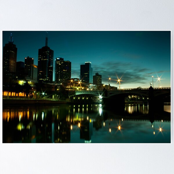 Item preview, Melbourne Skyline and Princes Bridge designed and sold by Ian Stevenson.