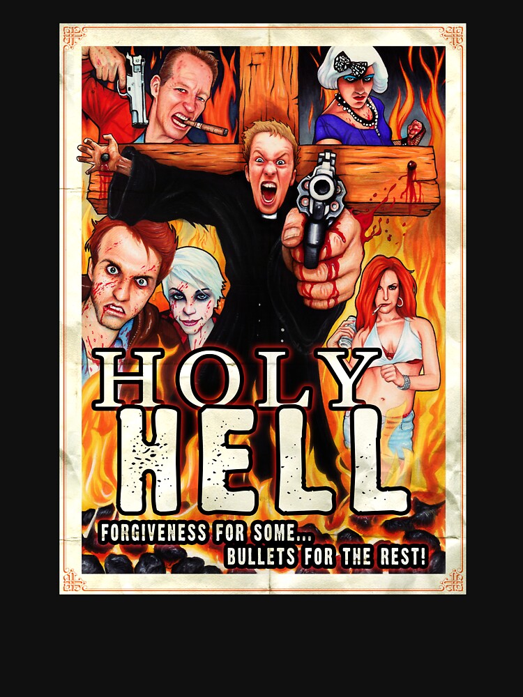 Thumbnail 5 of 5, Long Sleeve T-Shirt, film festival poster designed and sold by HolyHell.