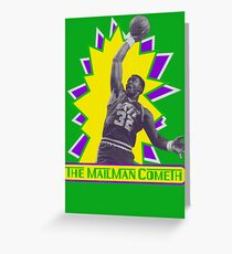 The MailMan Cometh Greeting Card