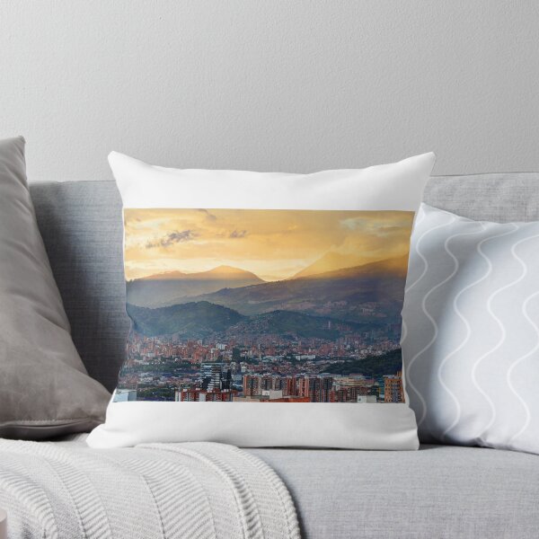 Item preview, Medellin Sunset Over The Mountains designed and sold by JoelDuncanPhoto.