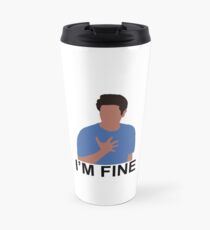 Taza de viaje Ross "estoy bien"
